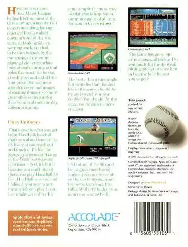 Image n° 7 - screenshots  : HardBall!
